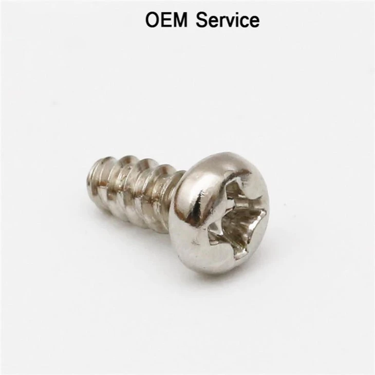 Cross Recessed Round Head Self Tapping Screw M3