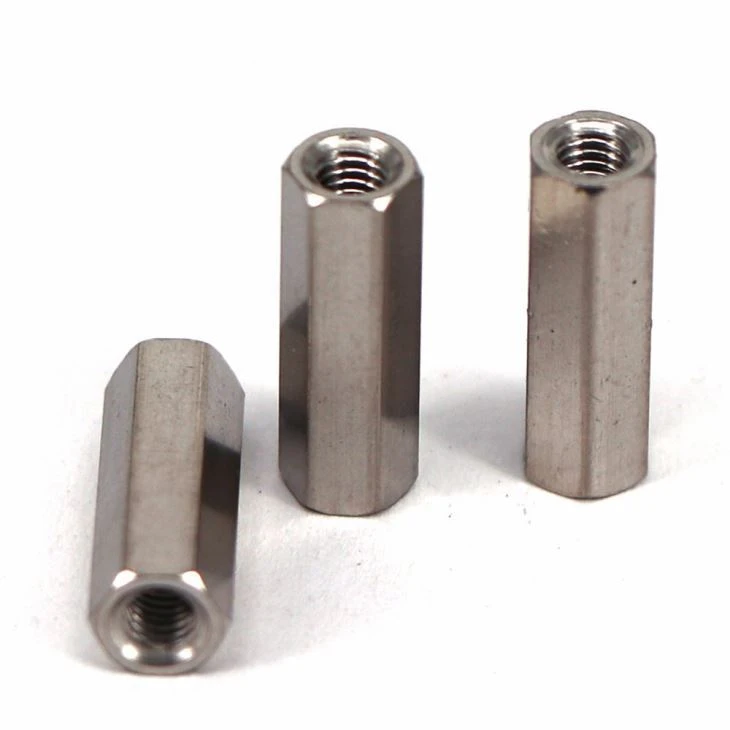 304 stainless steel hexagon nut connector