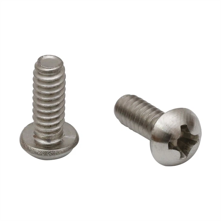 Machine phillips mushroom head screw