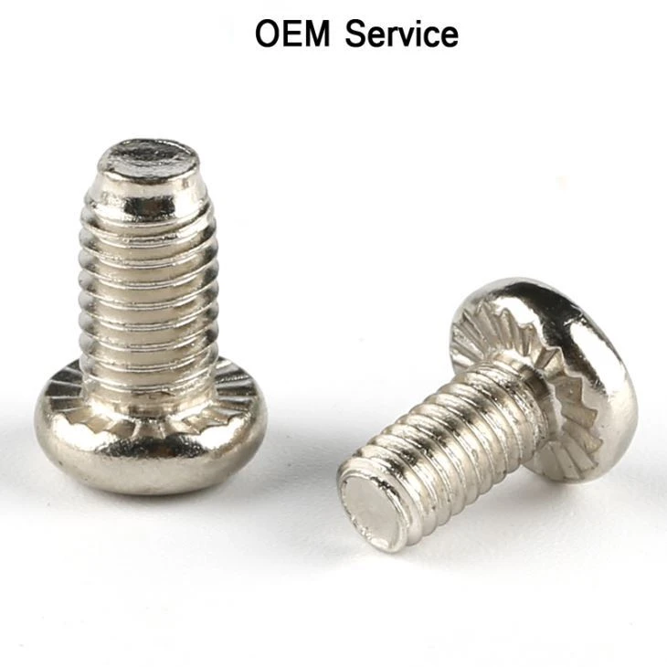 Steel Knurled Head Machine Screw