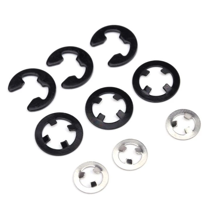 Black Round Lock Washer