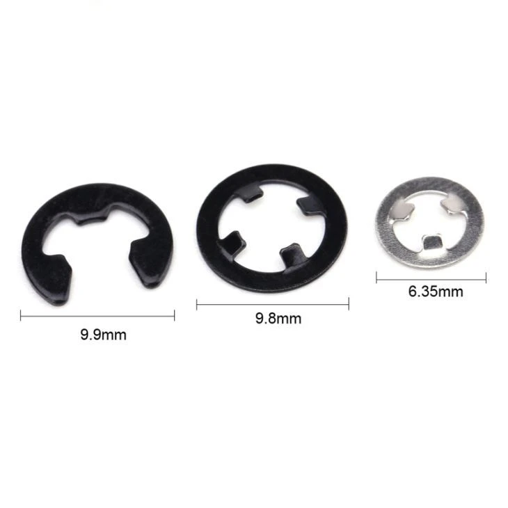Black Round Lock Washer