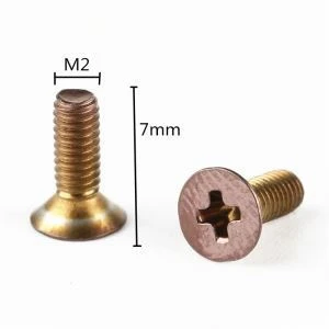 پیچ زرد تخت Phillips Countersunk Head