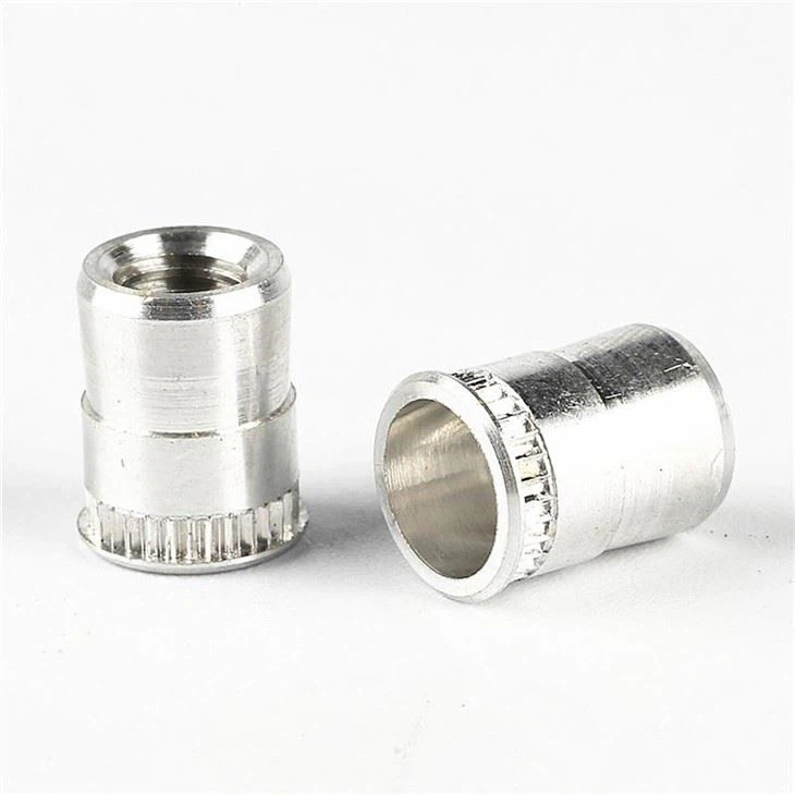 Stainless Steel White Hollow CNC Spare Parts